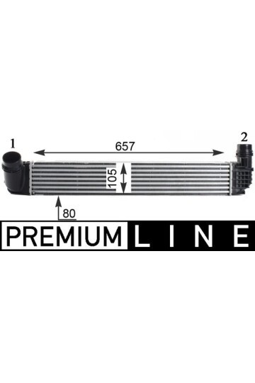 Ladeluftkühler RENAULT MEGANE DZ0