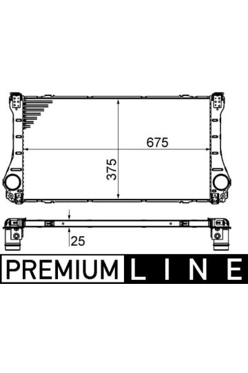 Ladeluftkühler TOYOTA Auris 2.0 D-4D