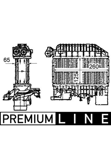 Ladeluftkühler TOYOTA AVENSIS/ VERSO