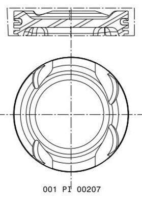 MOTOR PİSTON SEGMAN STD 72.20 MM MEGANE IV 15>CAPTUR II 20> KADJAR 15>SC NIC IV 15> QASHQAİ J11 18> 1.3 TCE H5H 85-120KW/115-163 PS-H5H 450-470