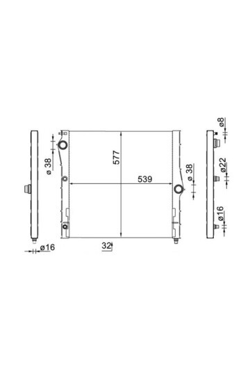 MOTOR SU RADYATORU BMW E70 11>13 F15 13>18 E71 E72 11>14