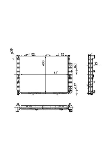 MOTOR SU RADYATORU MERCEDES E-CLASS OM612 OM613 W210 S210