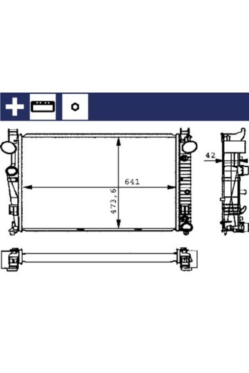 MOTOR SU RADYATORU MERCEDES S-CLASS W220 98>05