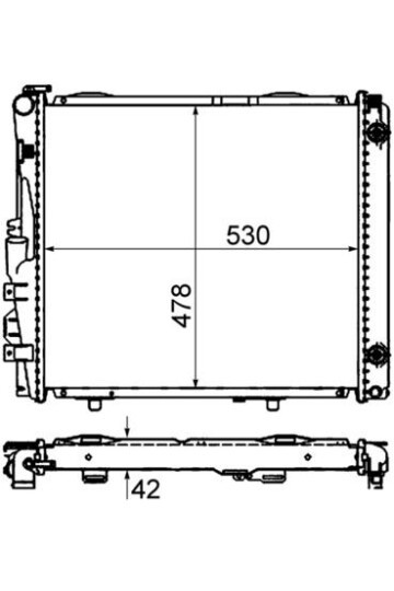 MOTOR SU RADYATORU MERCEDES W124 S124 C124 A124 KLIMALI