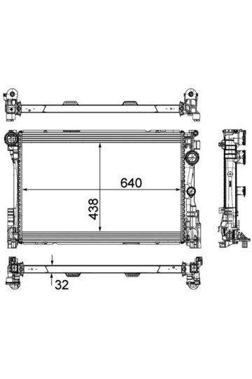 MOTOR SU RADYATORU MERCEDES W204 S204 C204 C218 W212 C207 R172
