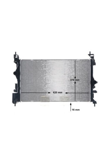 MOTOR SU RADYATÖRÜ OPEL CORSA E 14>19 ADAM 14>18 1.0 B10XFL-XFT F10XFL-D10XFT 1.3 B13DTC-B13DTN-B13D TE-B13DTR