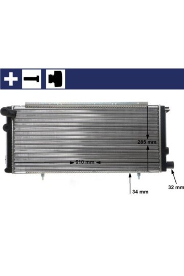 MOTOR SU RADYATÖRÜ PEUGEOT P205 87>98 I-II 1.0-1.4İ-1.6/1.9 GTİ MT