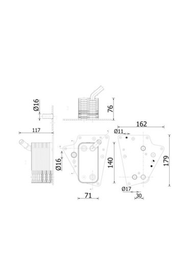 ÖLKÜHLER OPEL ASTRA