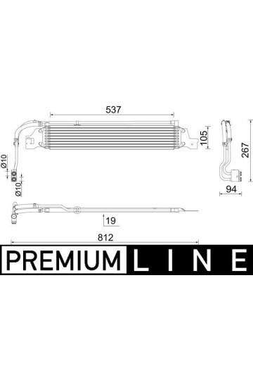 Ölkühler OPEL ASTRA-J 1.4