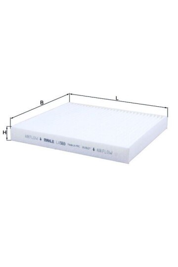 POLEN FİLTRESİ JEEP COMPASS CALIBER 2.0-2.4 06 >