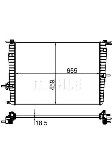 RADYATÖR RENAULT FLUENCE