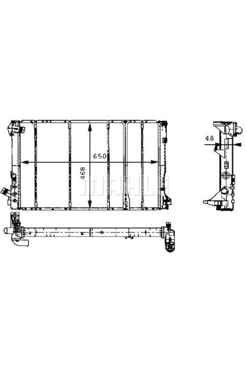 RADYATÖR RENAULT LAGUNA-ESPACE