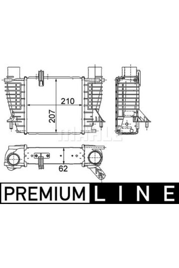 SARJ HAVASI SOĞUTUCU RENAULT CLIO III