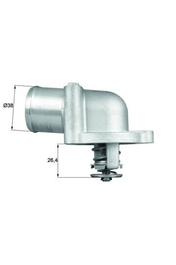 TERMOSTAT ALFA ROMEO 156 2.5 V6 3.2 GTA 166 2.0 2.5 3.0 3.2 155 2.5 GT 3.2 KAPPA 3.0 THESIS 3.0 E.