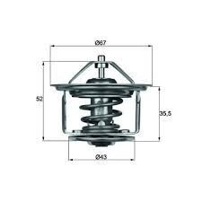 TERMOSTAT BMW 6 E24 80C