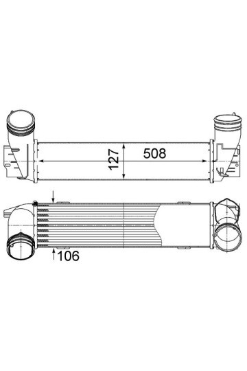TURBO RADYATORU BMW M57 D30 E90 N47 D20 E84