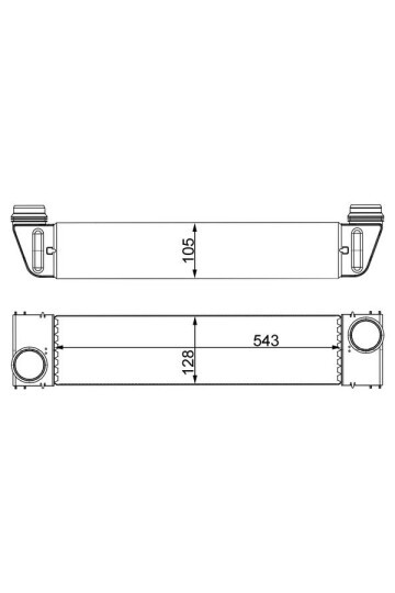TURBO RADYATORU BMW M57N E60 E63 E64 E65