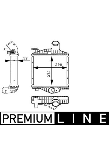 TURBOSARJ RADYATORU MERCEDES VITO W638 97>03