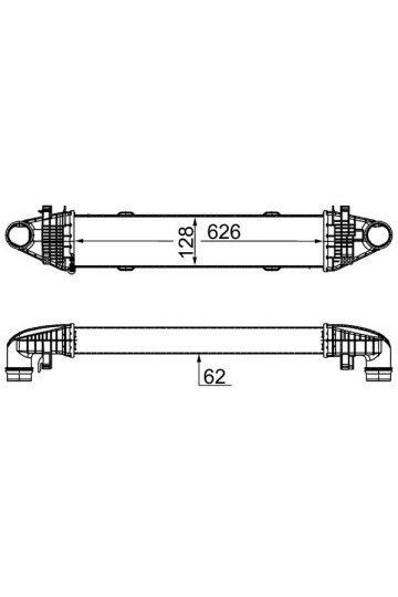 TURBOSARJ RADYATORU MERCEDES W204 S204 C204 W212 C207 R172