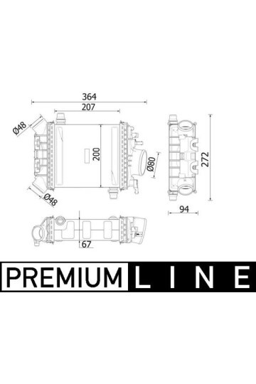 TURBOSARJ RADYATORU MERCEDES W205 W212 W213 W166 W222 C217