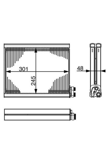 Verdampfer AUDI A6 C6