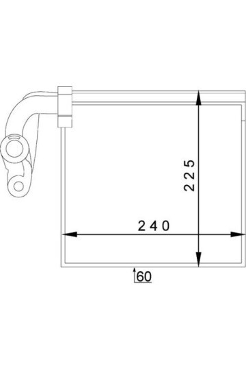 Verdampfer FORD FOCUS II / C-MAX