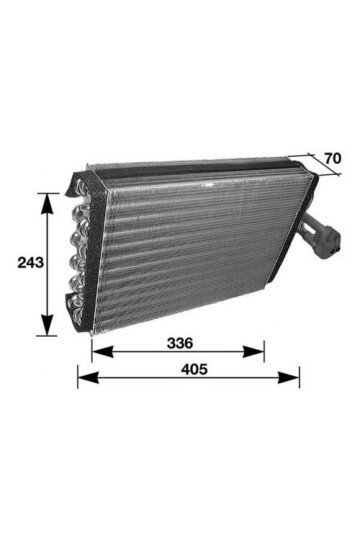 Verdampfer MB C-CL. W202