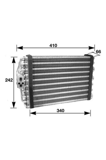 Verdampfer MB E-CL. W210