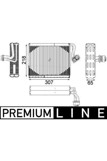 Verdampfer MB S-CLASS W221