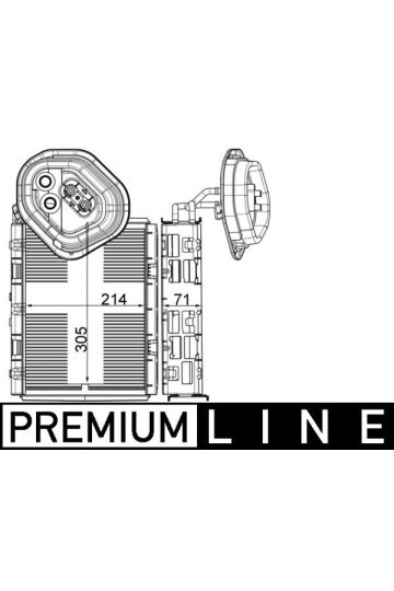 Verdampfer MB S-CLASS W222