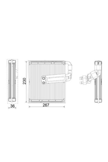 Verdampfer VOLVO XC40 LHD