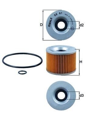 YAĞ FİLTRESİ Oil filter element