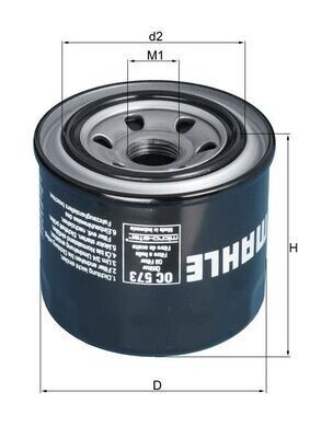 YAĞ FİLTRESİ Spin-on oil filter