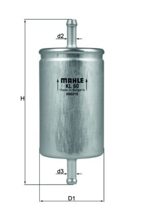 YAKIT FİLTRESİ POLO3 1.4-1.6 16V 94 >