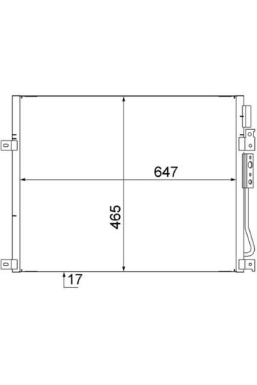 A/C-Kondensator JEEP GRAND CHEROKEE 05-06