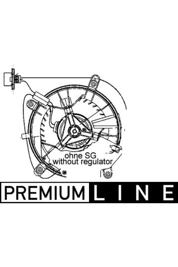 KALORIFER MOTORU MERCEDES E-CLASS W210 S210