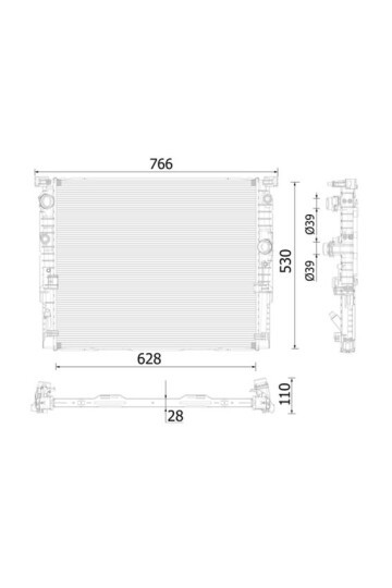 MOTOR SU RADYATORU BMW B46 B57 B58 G30 G31 G11 G12