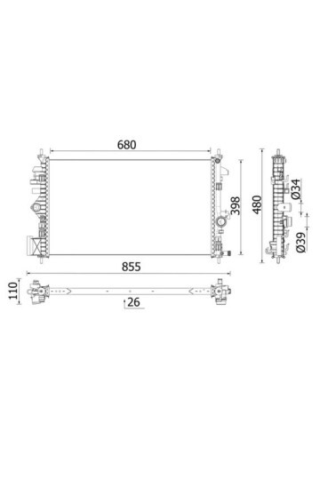 RADİATOR OPEL INSIGNIA