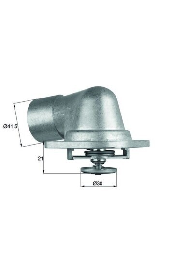 TERMOSTAT KOMPLE OMEGA B-VECTRA A-B-C-CALIBRA A- 9-5 -900 II-2.5-2.6-3.0 V6- 2.5-3.0 V6 92C