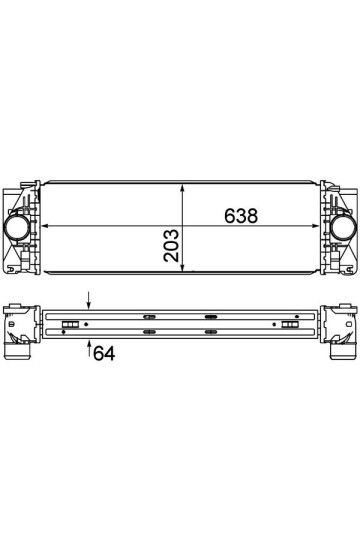 TURBOSARJ RADYATORU MERCEDES SPRINTER B906 . VW CRAFTER 30-35-50
